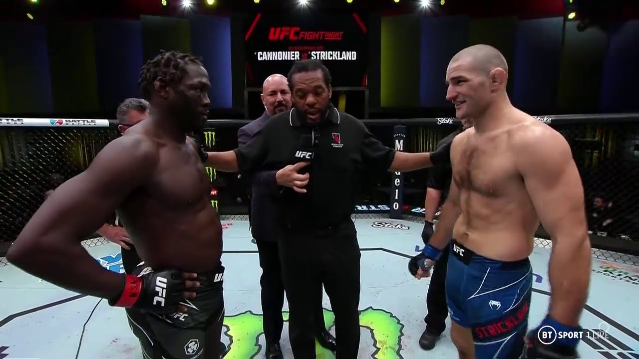 Jared Cannonier Vs Strickland Full Fight Video UFC Vegas 66 Highlights