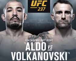 Jose vs Volkanovski fight video HL UFC 237