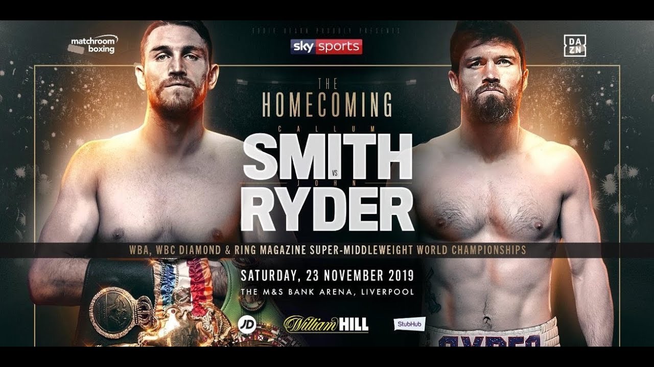 Callum Smith Vs John Ryder Full Fight Video 2019 Wba