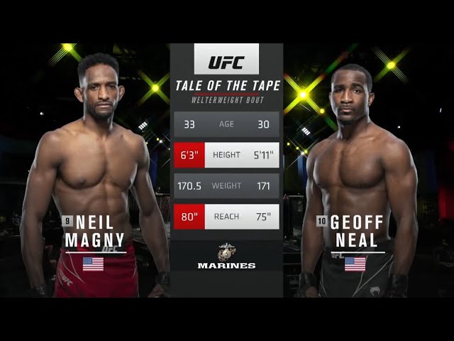 Neil Magny Vs Geoff Neal Full Fight Video UFC Vegas 26 Highlights