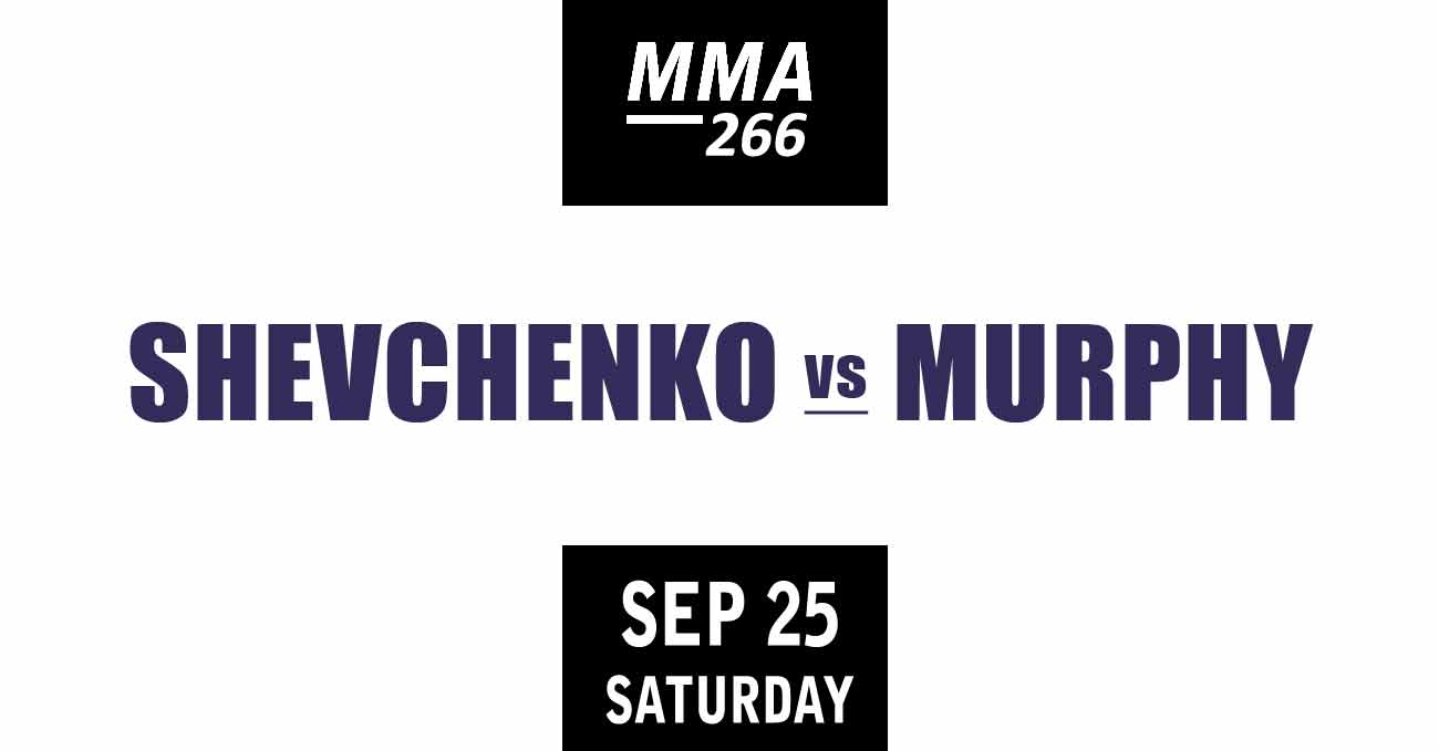 Valentina Shevchenko vs Lauren Murphy full fight video UFC 266 poster by ATBF