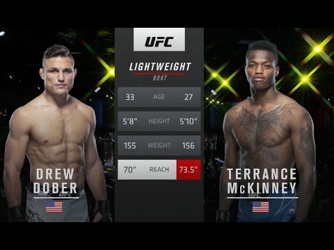 Drew Dober Vs Terrance Mckinney Full Fight Video Ufc Vegas 50 Highlights