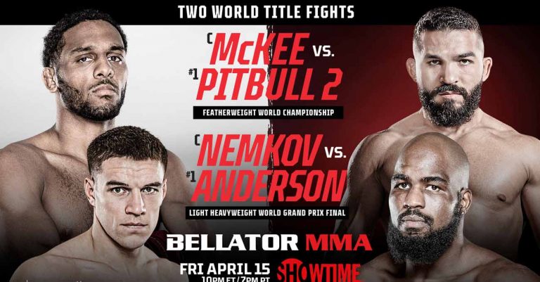 AJ McKee vs Patricio Pitbull Freire 2 - FULL fight Video Bellator 277 ...