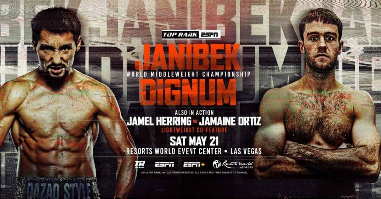 Janibek Alimkhanuly vs Danny Dignum - FULL fight Video 2022 WBO