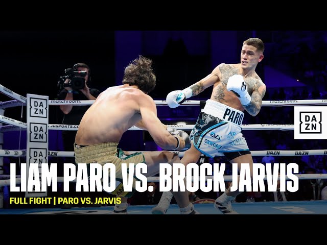 Liam Paro Vs Brock Jarvis FULL Fight Video 2022