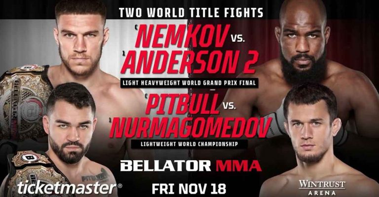 Vadim Nemkov vs Anderson 2 FULL fight Video highlights Bellator 288