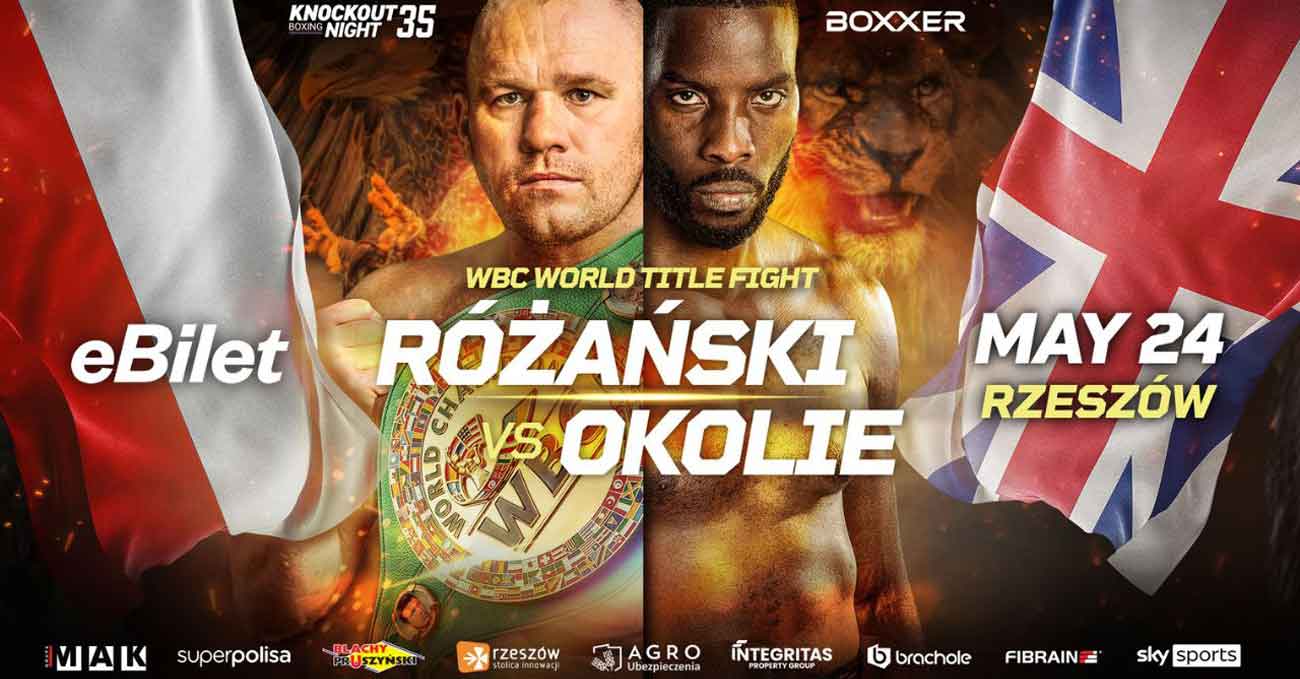 Lukasz Rozanski vs Lawrence Okolie full fight video poster 2024-05-24