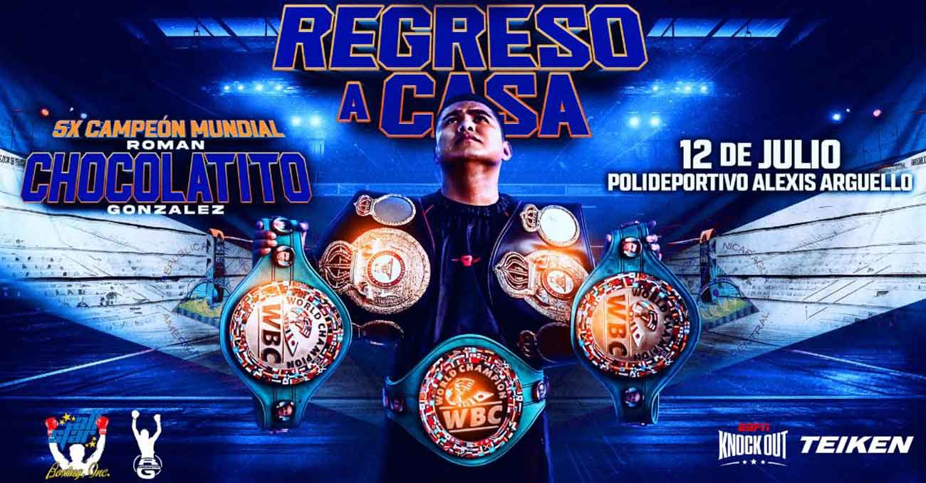 Roman Chocolatito Gonzalez vs Rober Barrera full fight video poster 2024-07-12