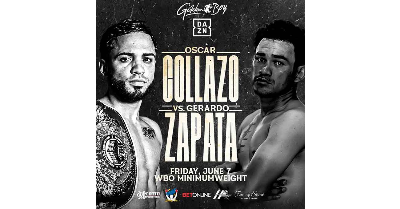 Oscar Collazo vs Gerardo Zapata full fight video poster 2024-06-07