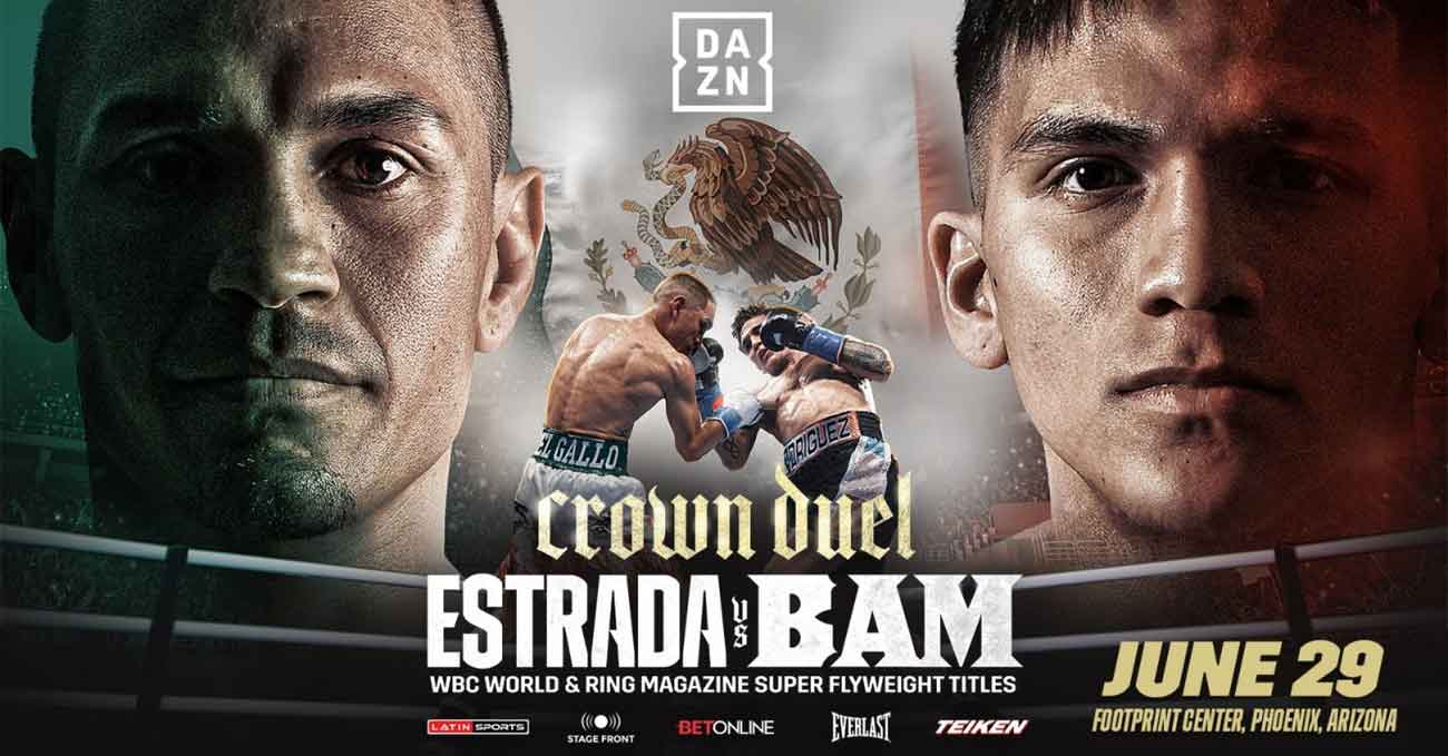 Juan Francisco Estrada vs Jesse Rodriguez Franco full fight video poster 2024-06-29