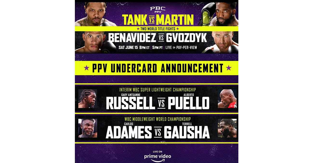 Gary Antuanne Russell vs Alberto Puello full fight video poster 2024-06-15