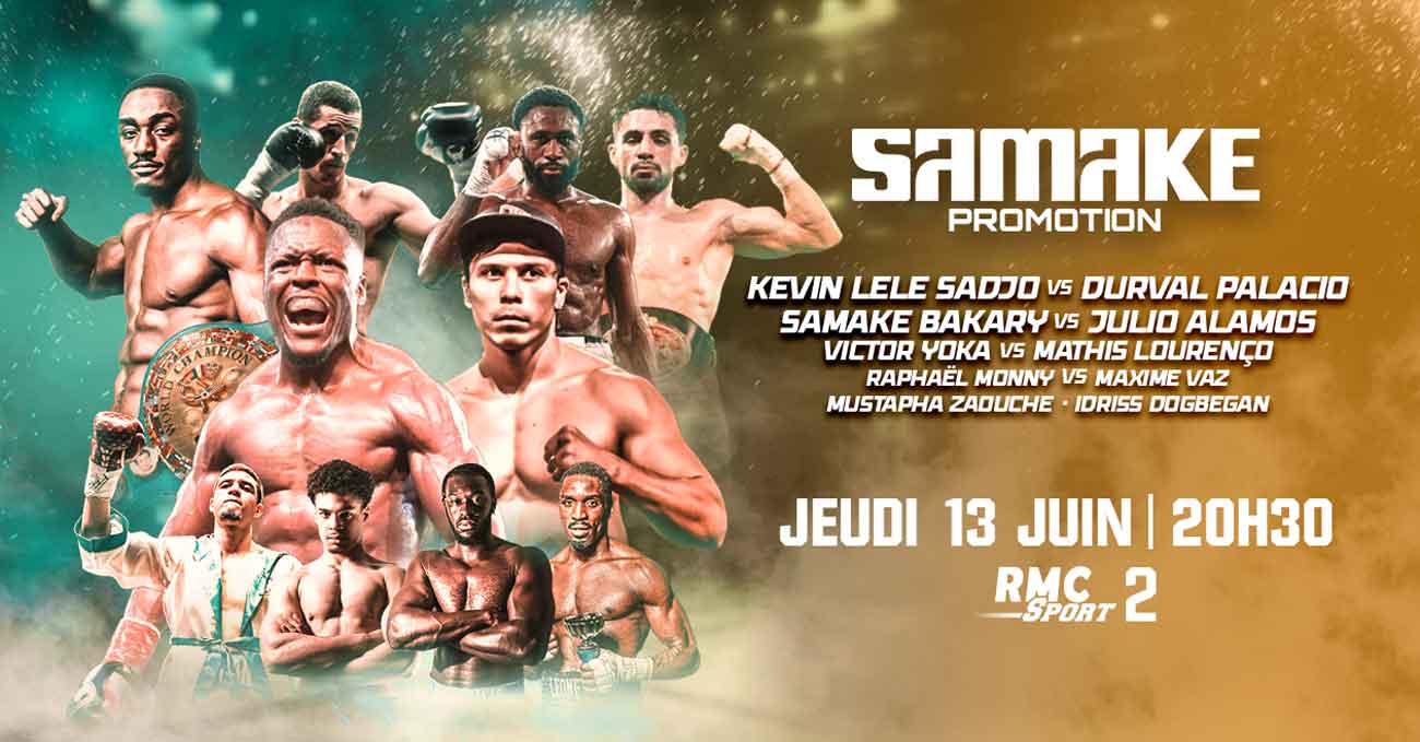 Kevin Lele Sadjo vs Durval Elias Palacio full fight video poster 2024-06-13