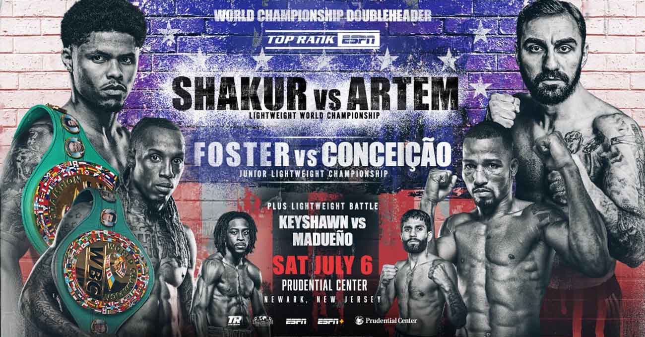 Shakur Stevenson vs Artem Harutyunyan full fight video poster 2024-07-06