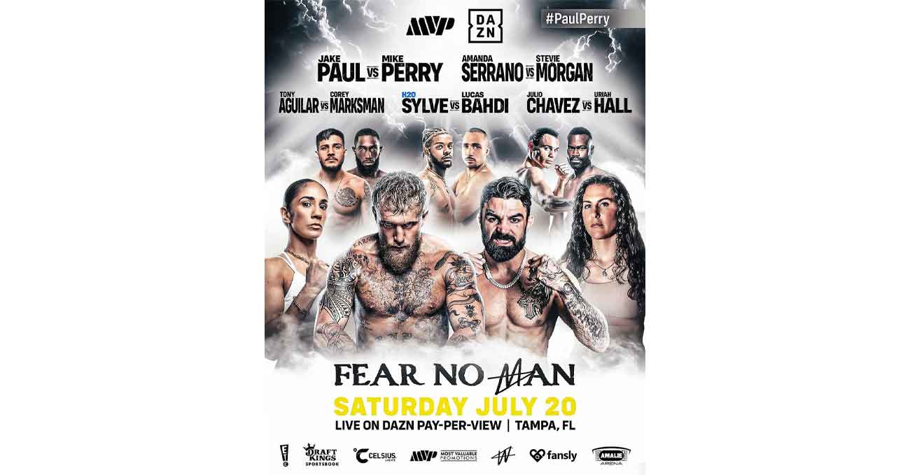 Jake Paul vs Mike Perry full fight video poster 2024-07-20