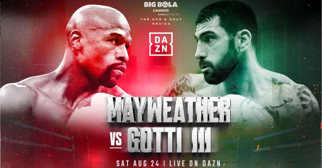 Floyd Mayweather Jr vs Gotti FULL fight Video & highlights 2024