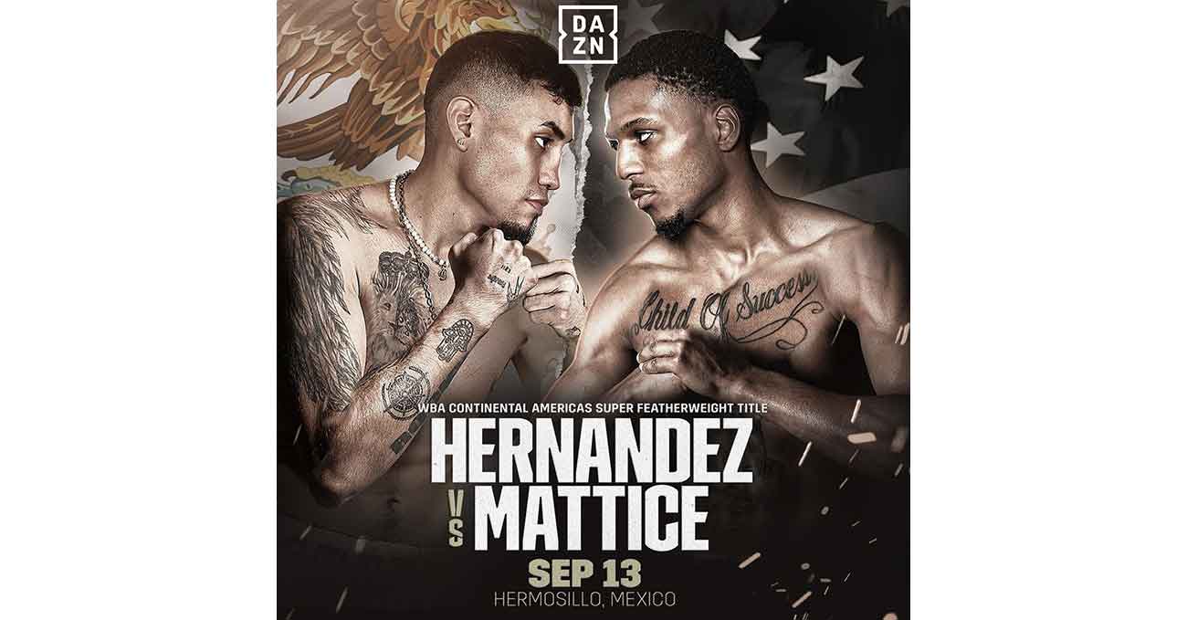 Eduardo Hernandez vs Thomas Mattice full fight video poster 2024-09-13