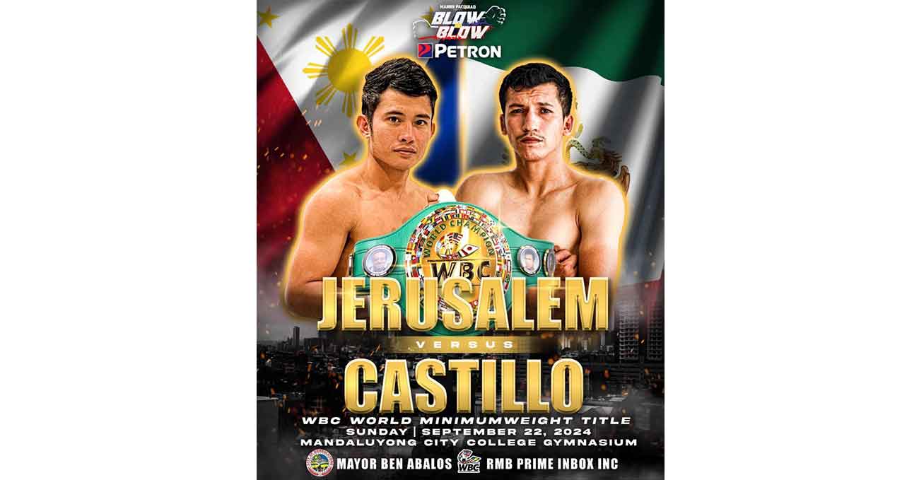 Melvin Jerusalem vs Luis Castillo full fight video poster 2024-09-22