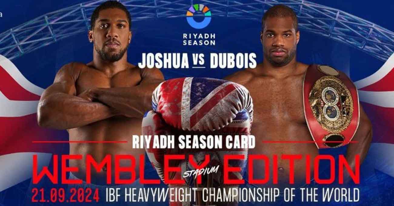 Anthony Joshua vs Daniel Dubois full fight video poster 2024-09-21