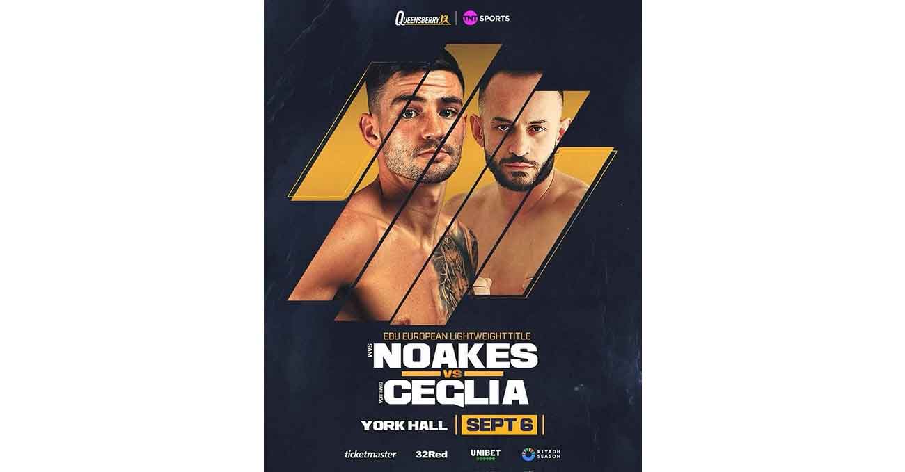 Sam Noakes vs Gianluca Ceglia full fight video poster 2024-09-06