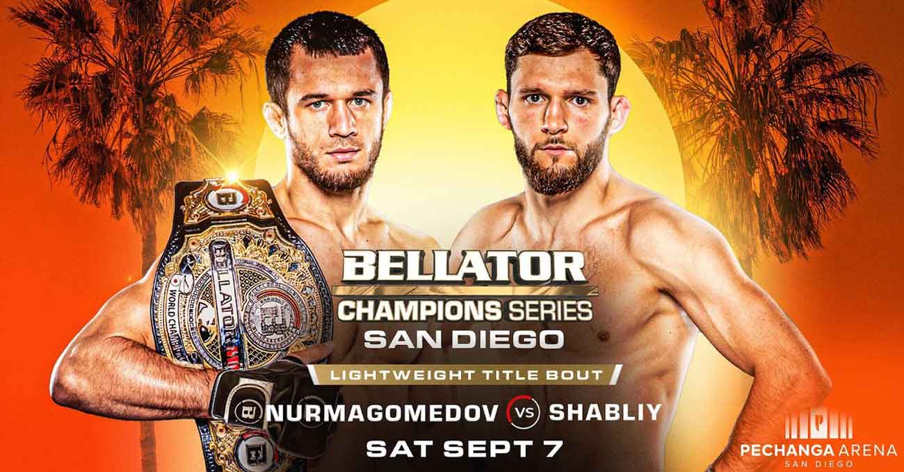 Usman Nurmagomedov vs Alexandr Shabliy full fight video Bellator CS 4 poster