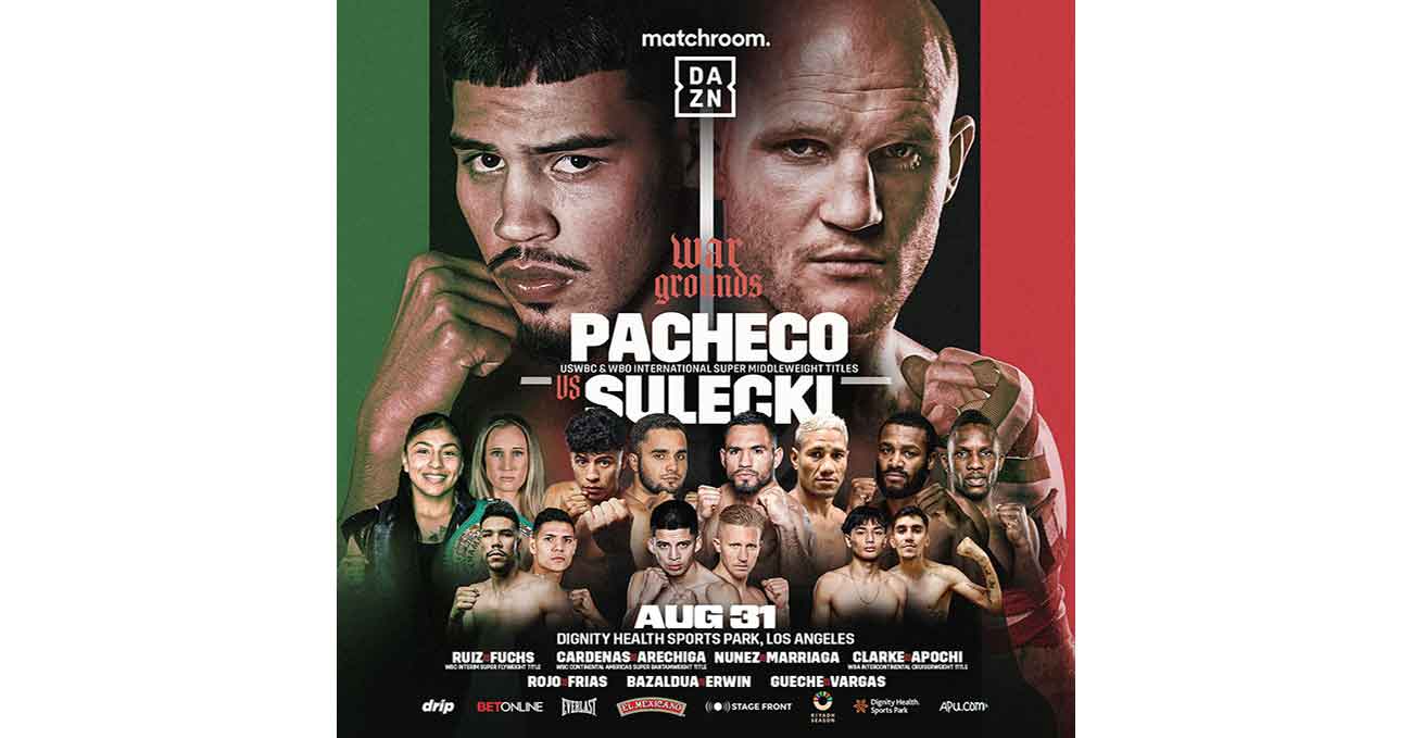 Diego Pacheco vs Maciej Sulecki full fight video poster 2024-08-31