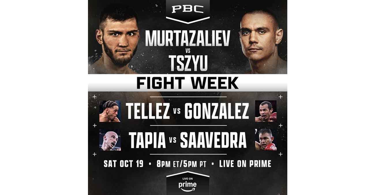 Bakhram Murtazaliev vs Tim Tszyu full fight video poster 2024-10-19