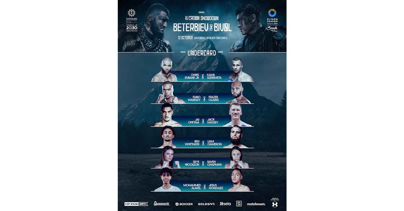 Poster of Beterbiev vs Bivol 2024-10-12