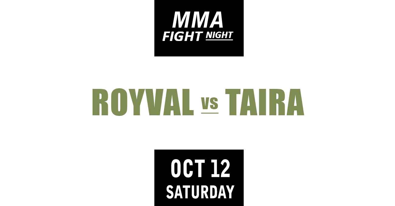 Brandon Royval vs Tatsuro Taira full fight video UFC Vegas 98 poster by ATBF