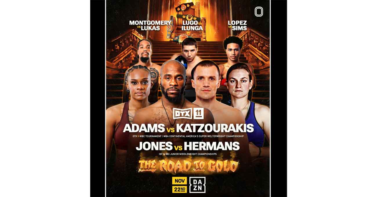 Brandon Adams vs Andreas Katzourakis full fight video poster 2024-11-22