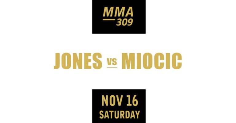 Jon Jones Vs Miocic Full Fight Video UFC 309 Highlights