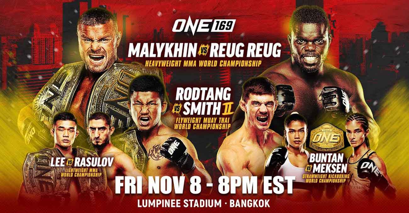 Anatoly Malykhin vs Reug Reug full fight video ONE 169 poster