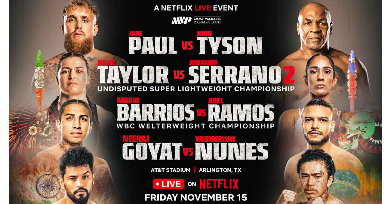 Poster of Paul vs Tyson 2024-11-15