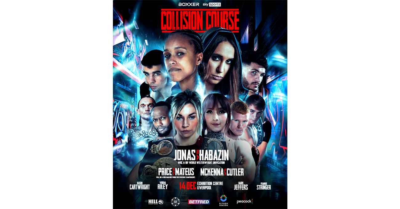 Natasha Jonas vs Ivana Habazin full fight video poster 2024-12-14