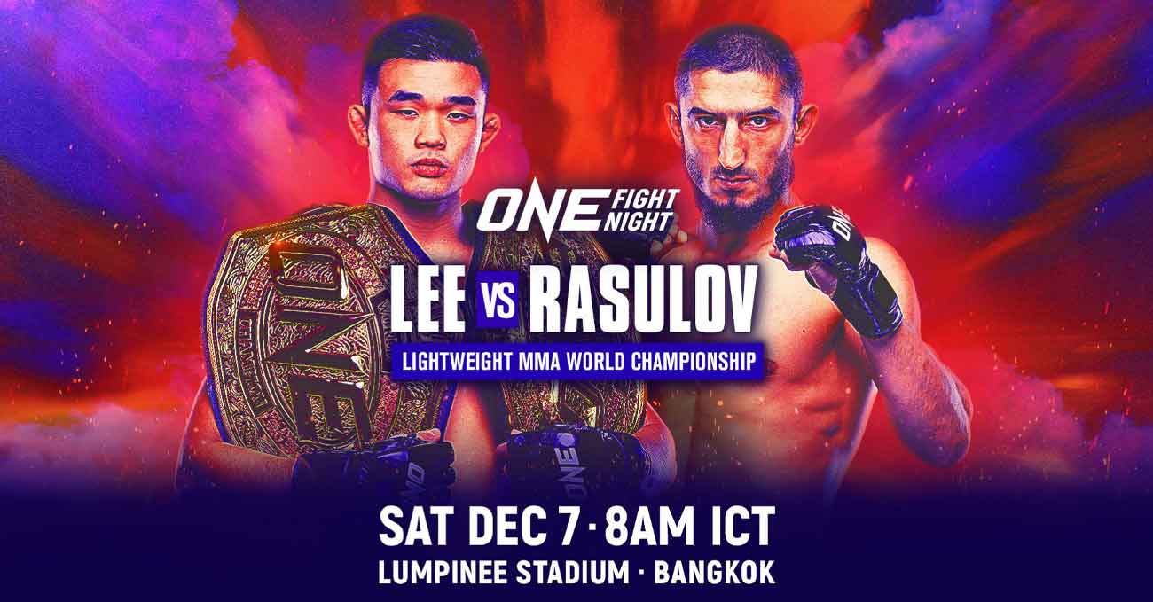 Christian Lee vs Alibeg Rasulov full fight video ONE FN 26 poster