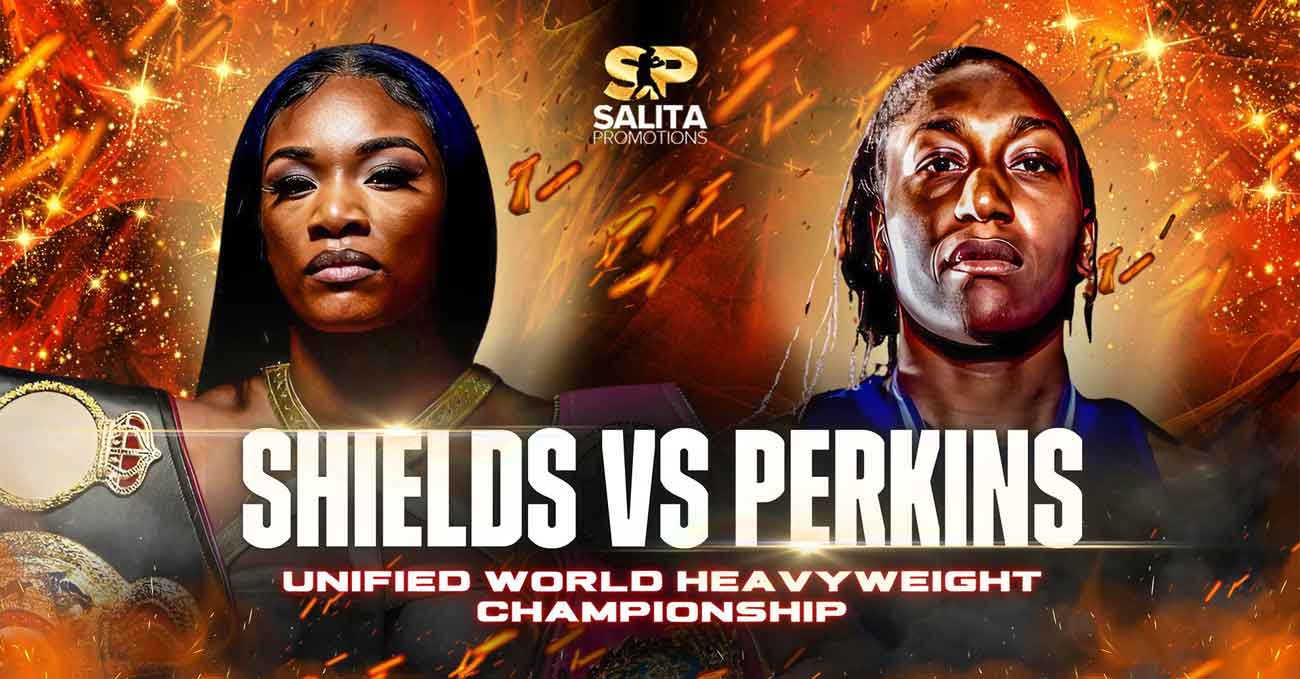 Claressa Shields vs Danielle Perkins full fight video poster 2025-02-02