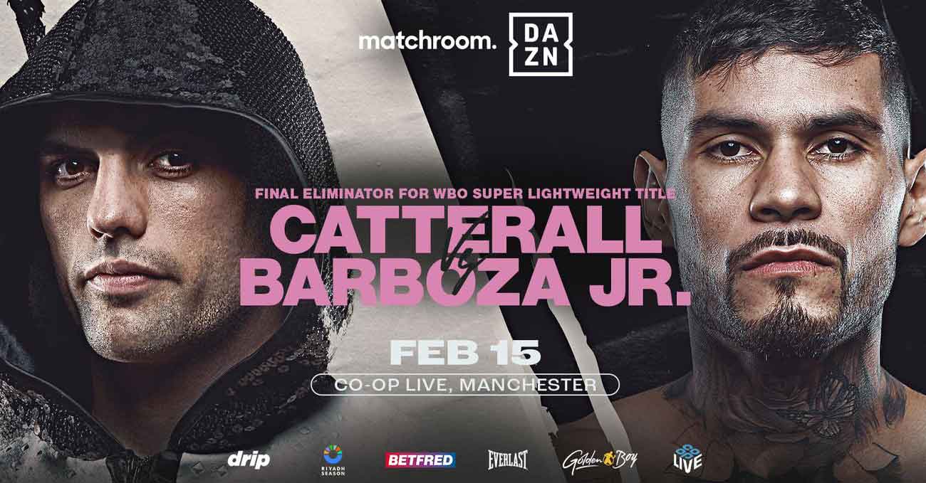 Jack Catterall vs Arnold Barboza Jr full fight video poster 2025-02-15