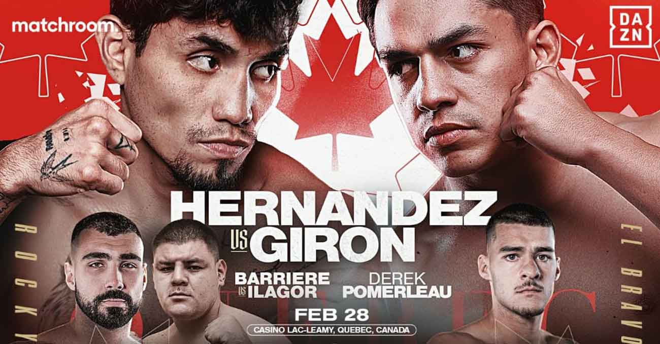 Eduardo Hernandez vs Rene Tellez Giron full fight video poster 2025-02-28