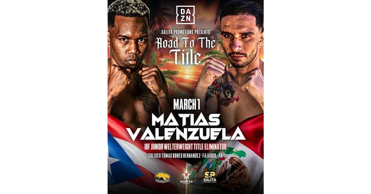 Subriel Matias vs Gabriel Gollaz Valenzuela full fight video poster 2025-03-01