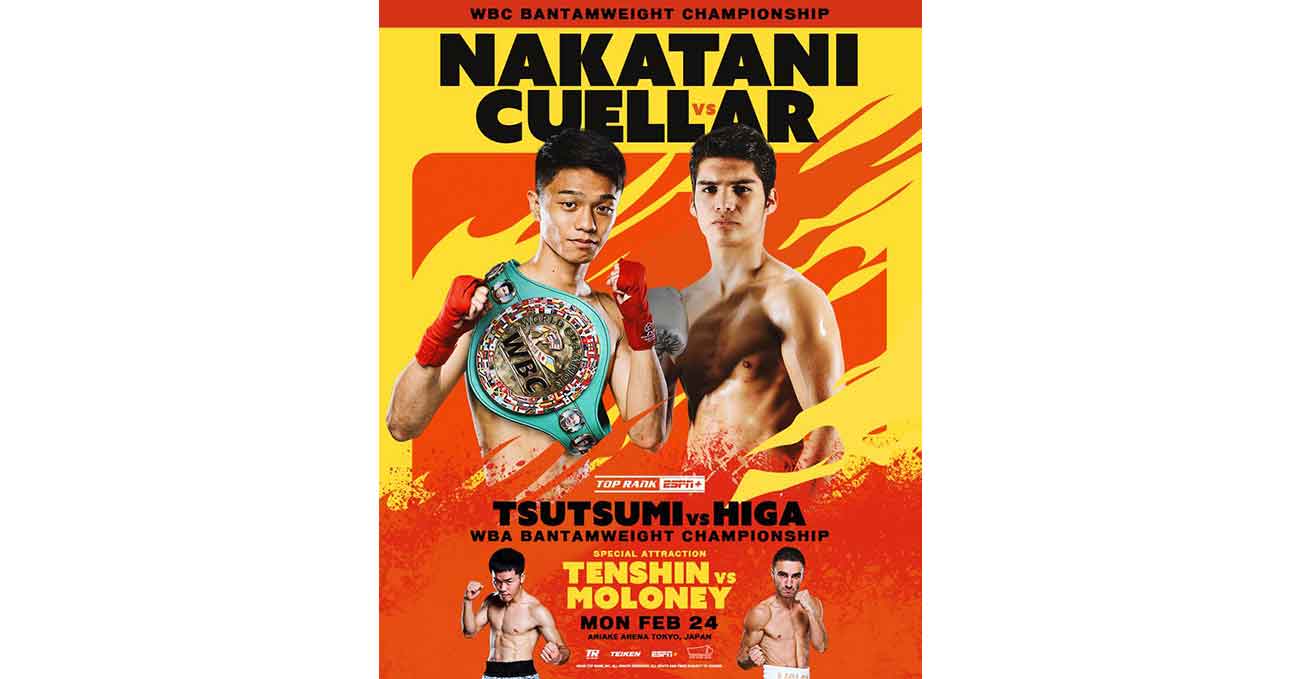 Junto Nakatani vs David Cuellar Contreras full fight video poster 2025-02-24