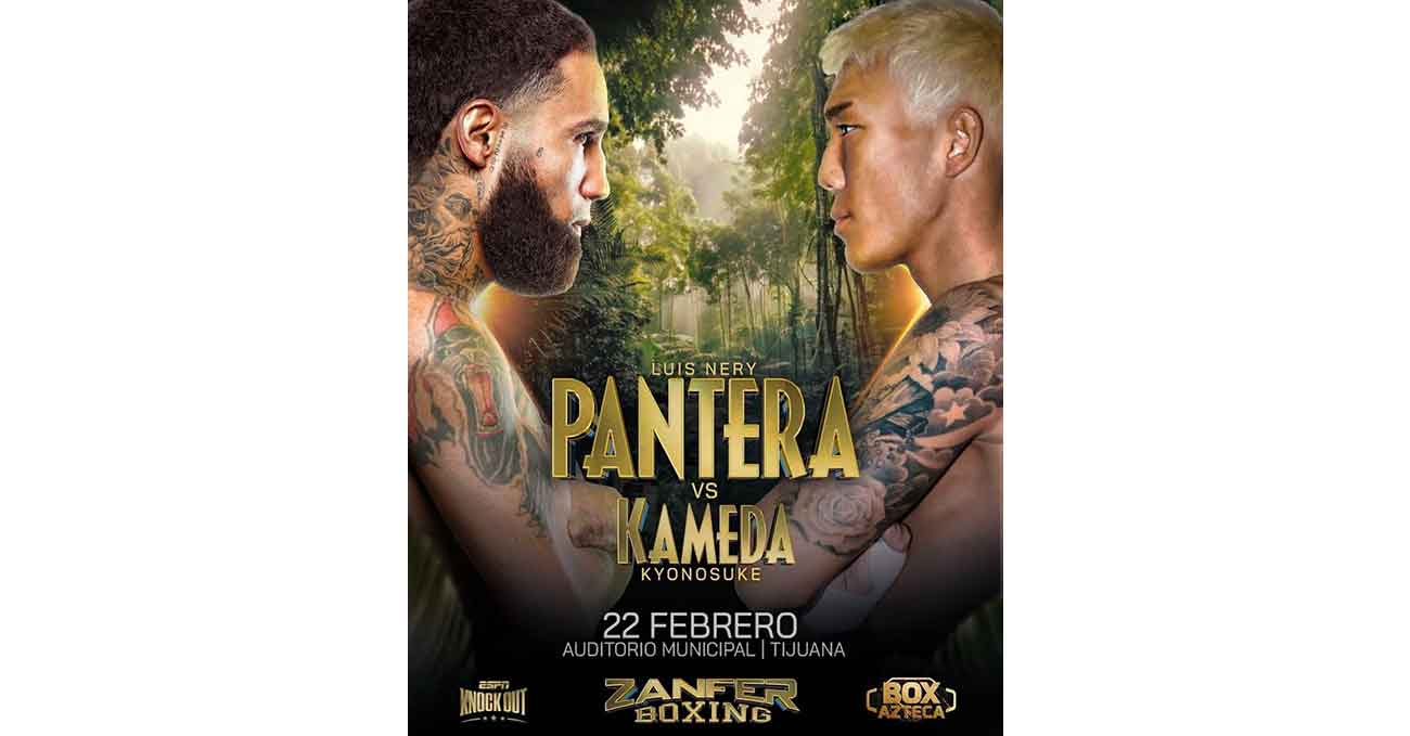 Luis Nery vs Kyonosuke Kameda full fight video poster 2025-02-22