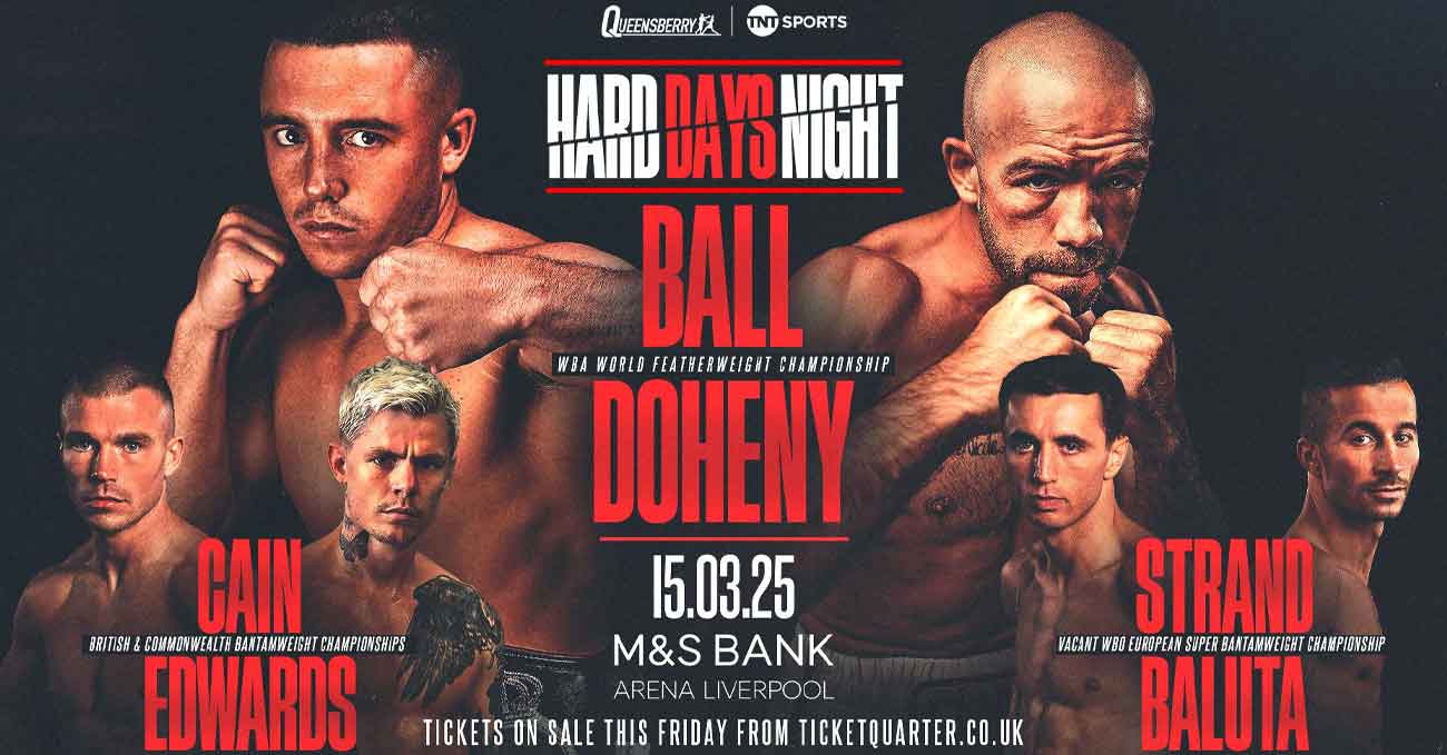 Nick Ball vs TJ Doheny full fight video poster 2025-03-15