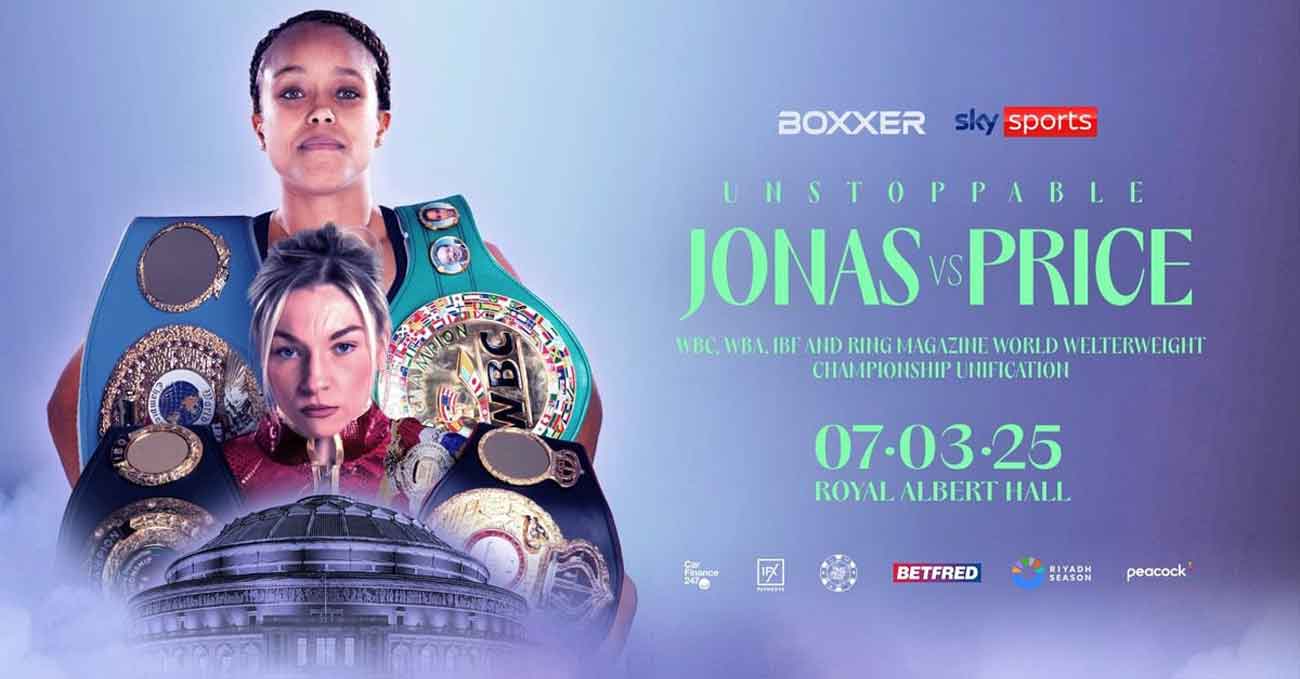 Natasha Jonas vs Lauren Price full fight video poster 2025-03-07